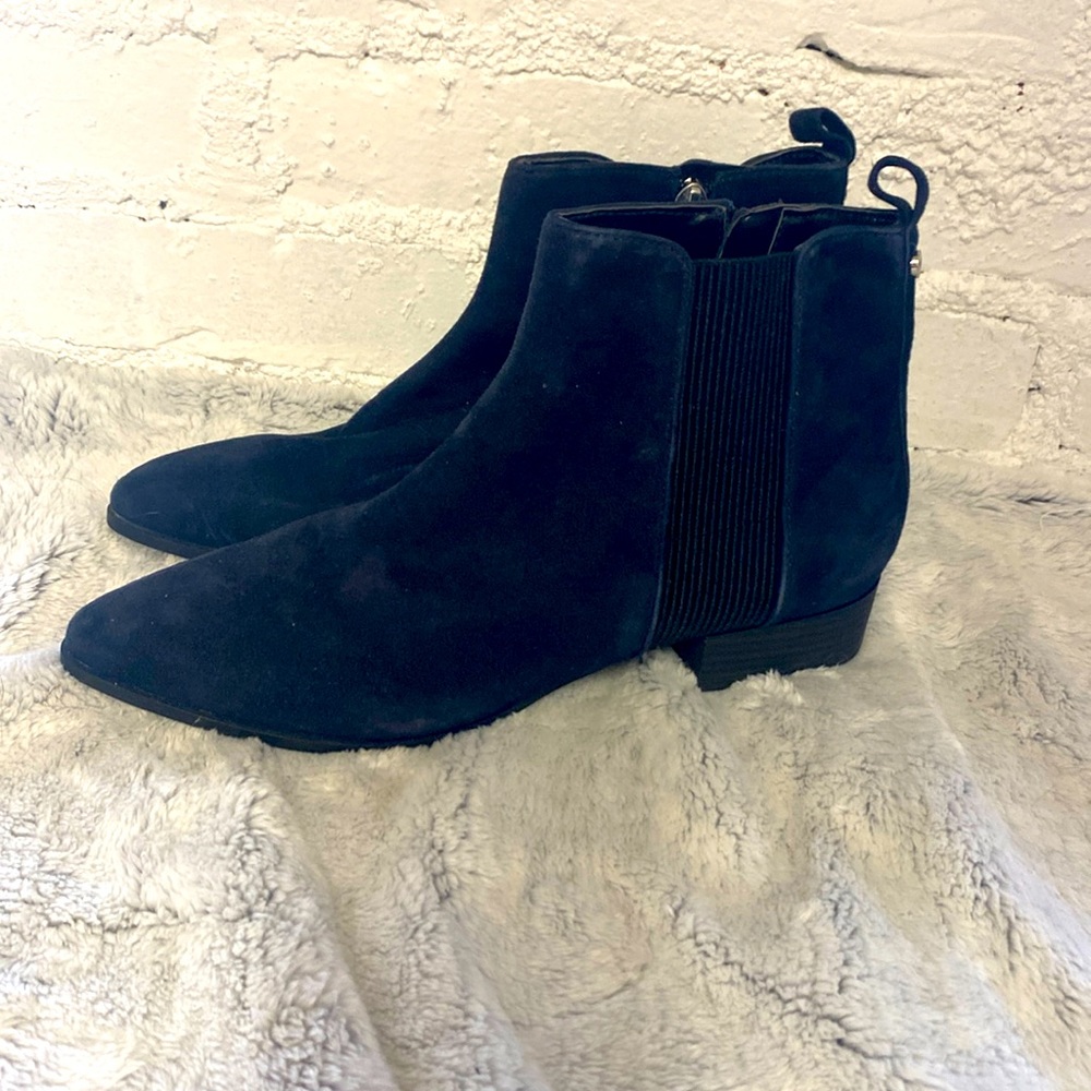 DKNY blue booties